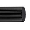 Straight Knurled Black