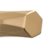 Vertex Satin Brass